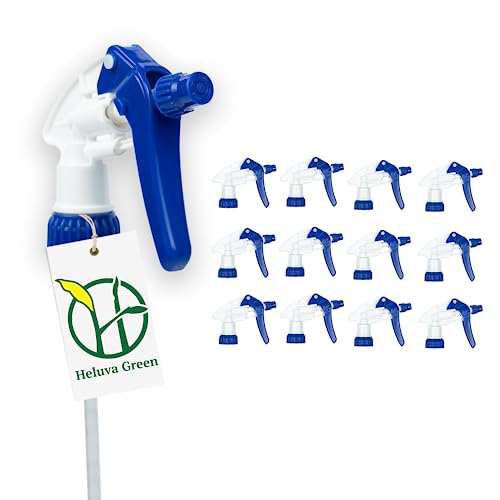 Heluva Green Spray Bottle Nozzle Replacement Tops, Blue 13 Pack - color: Blue, size: 13 Pack