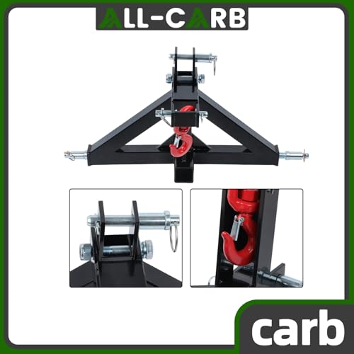 ALL-CARB Heavy Duty Towing Hitch Tractor Drawbar Hitch Adapter