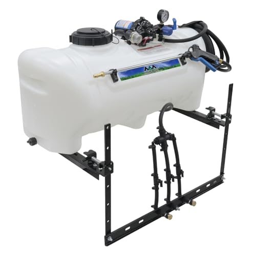 Master Mfg 25 Gallon ATV & UTV Premium Broadcast Boom Sprayer, 30 Foot Swath