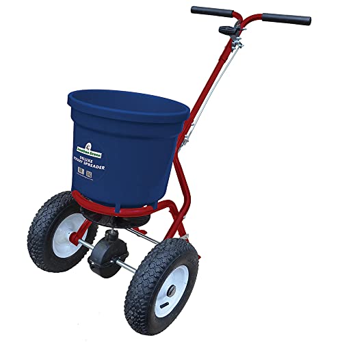 Jonathan Green Deluxe Rotary Broadcast Spreader - Covers Up to 15,000 Sq Ft - size: Deluxe
