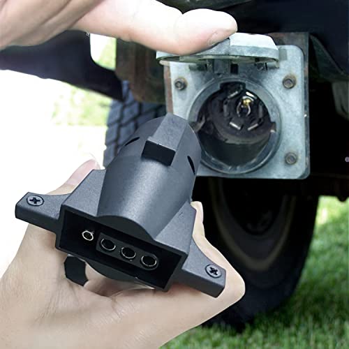 Nilight 7 Way to 4-Way Flat Blade Trailer Adapter - color: 7Pin to 4Pin Trailer Adapter