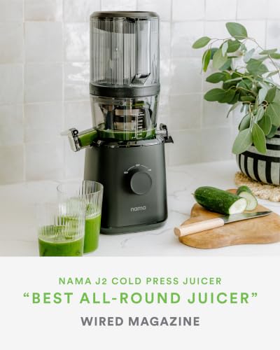 Nama J2 - Cold Press Juicer - Hands-Free - Black - color: Black