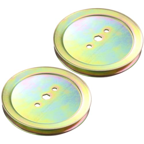 2 Pack GX20367 Pulley Replace John Deere GX20367 UC23728 for 42" - color: A14 2x GX20367