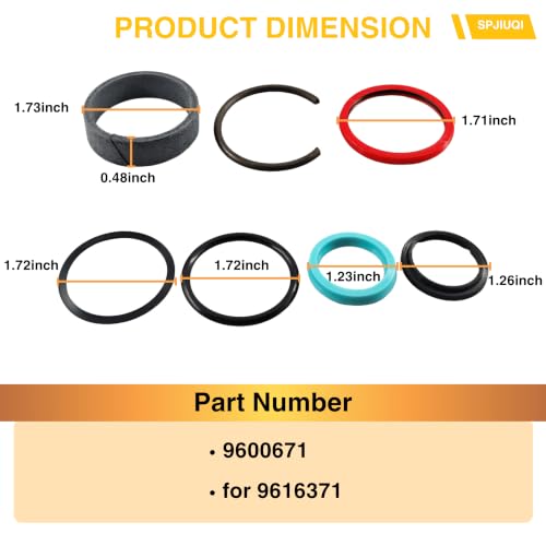 Bucket Cylinder Seal Kit - for Ford New Holland 7108, 7308, 9600671