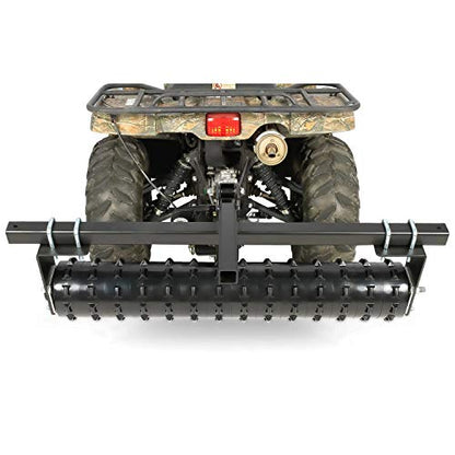 Black Boar ATV/UTV Cultipacker Implement, Breaks Up Clods, Packs Down Loose Soil and Forces Seed Bed (66009)