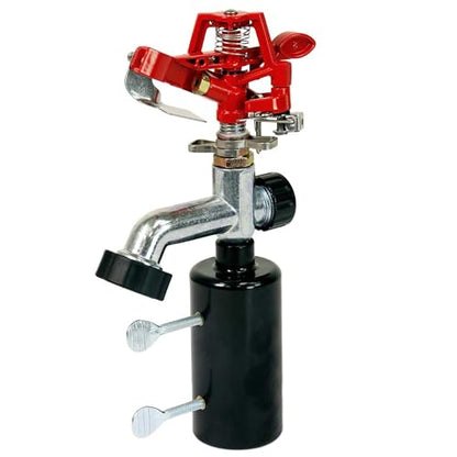 CHAPIN 4984 T-Post Impact Sprinkler, 360-Degree Coverage up to 85 Ft