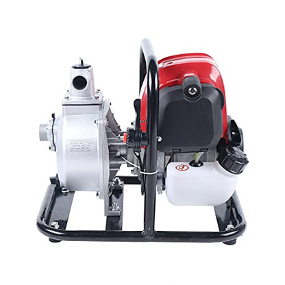 1inch 4-stroke Gas Powered Water Transfer Pump, 1.6HP 38CC 8000L/h