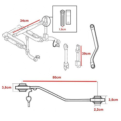 3 Point Hitch Kit for Kubota B Series Compact Tractor Category Cat 1 3PT K3PK