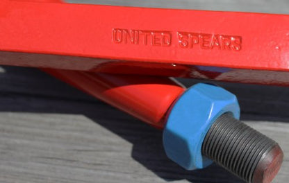 PLESIU BuonaIdea32 Square Hay Bale Spear 3000lbs Capacity 1 3/4" Wide w/nut and Sleeve Conus 2