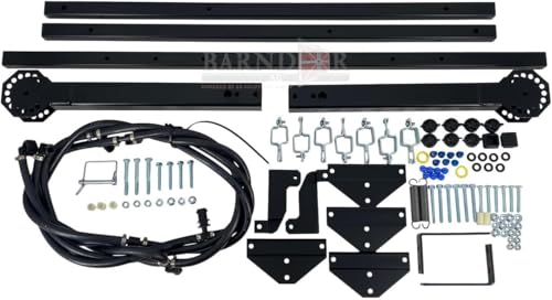 7 Nozzle Boom Sprayer Kit for UTS Hitch Mount with 140 inch Coverage, Quick Attack System, 2 Inch Reciever, Universal Components, Heavy Duty Construction