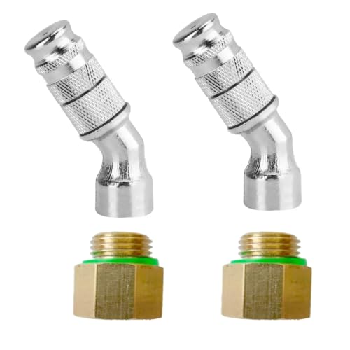Adjustable Sprayer Nozzle Tips 2 Sets High Pressure Misting Spray Nozzle 1.5mm Aperture - size: 3x3x0.8 inches