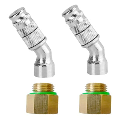 Adjustable Sprayer Nozzle Tips 2 Sets High Pressure Misting Spray Nozzle 1.5mm Aperture - size: 3x3x0.8 inches