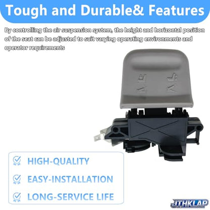 132146 Seat Control Switch Compatible with Grammer MSG95 MSG97 Air Suspension Seats for Tractors, Harvesters, and Construction Machinery