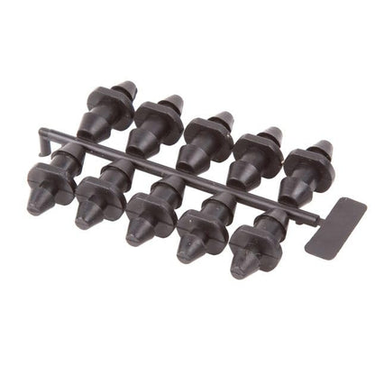 Basic Drip Irrigation Mini Kit Kwik Tube Cutter/Adjustable 360 Stake/Emitters/Punch Multi Tool/Goof Plugs