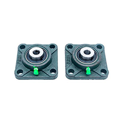 FKG UCF201-8 Pillow Block Bearing 1/2" inch Inside Diameter, Set of 2