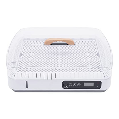 Egg Incubator 35 Eggs Fully Automatic Digital Poultry Hatcher Machine Breeder with Temperature Control and Auto Turning for Hatching Chicken Duck Goose Quail Birds