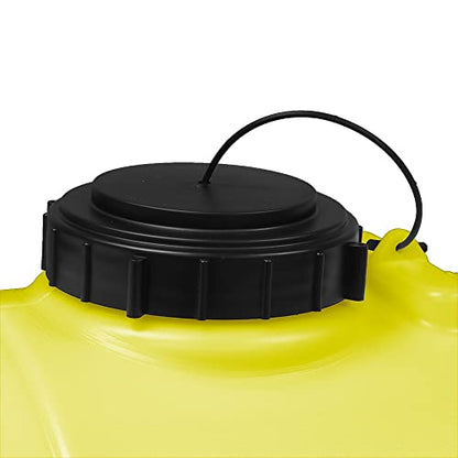 Valley Industries T-025-YYNA-XL Sprayer Tank, 25 Gallon, Yellow - color: Yellow, size: 25 Gallon, style: No Sump