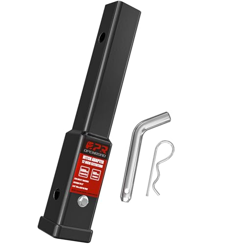 OPENROAD 12-Inch Hitch Extender for 2" Receiver, Trailer Hitch Extension - style: 12" Tube Extender