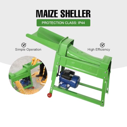 LALABU Electric Corn Sheller Machine 480W Heavy Duty Corn Stripping Machine