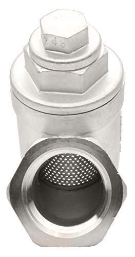 1" Stainless Steel Y-Strainer - 800WOG, FxF NPT - size: 1 Inch
