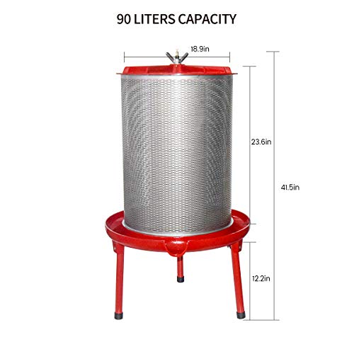 Hydropress Cider Wine Fruit Press (23.8 Gallon) - size: 23.8 Gallon