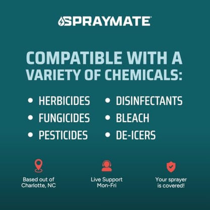 SprayMate Tornado 4-Gallon Battery Backpack Sprayer, Battery Included - style: Battery Included