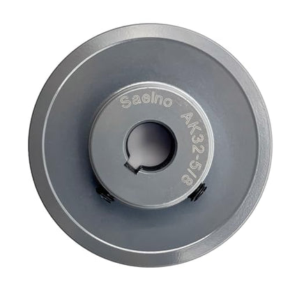 AK32-5/8 Sheaves,v Belt Pulley 5/8 inch Bore 3.25" OD,Motor Pulley Cast Iron for A 3L 4L V-Belts,AK3258 Pulley - size: 5/8"Bore,3.25"OD