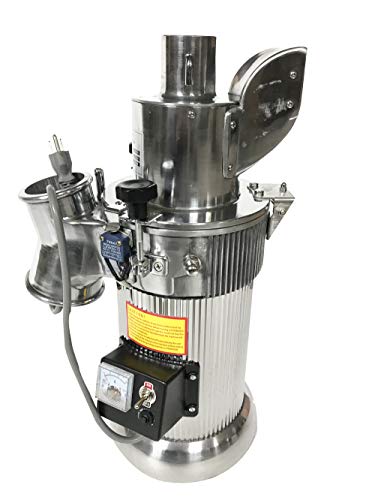 TECHTONGDA Electric Hammer Mill Equipment Grain Grinder Pulverizer Powder Machine for Grinding