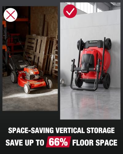 PowerSmart 80V 21-Inch Brushless Cordless Push Lawn Mower Steel Deck