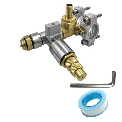 1-Pack Boomless & Fence Line Sprayer Nozzle for ATV – Brass Construction, 31FT Spray Swath, Adjustable Pattern, Universal Fit for Spot Sprayers.