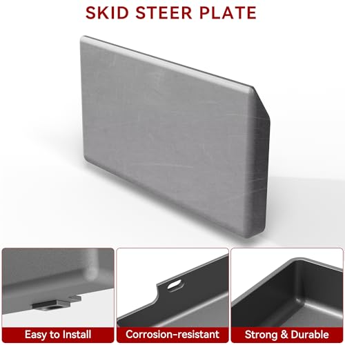 YITAMOTOR 1/4" Mini Skid Steer Plate Attachment for Toro Dingo, Thomas - size: Mini 1/4 INCH