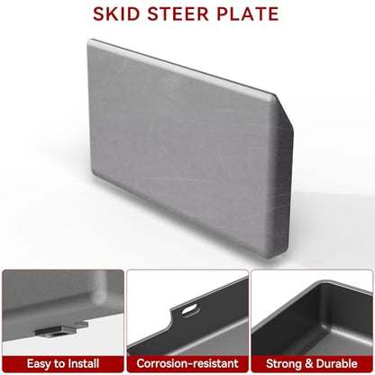 YITAMOTOR 1/4" Mini Skid Steer Plate Attachment for Toro Dingo, Thomas - size: Mini 1/4 INCH