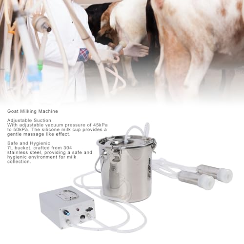 Electric Milking Machine 5L Portable Rechargeable
