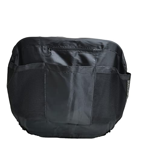 Riding Lawn Mower Seat Cover 600D Oxford Cloth Weatherproof Yellow, Medium
