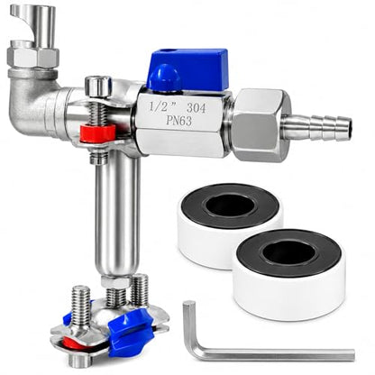 304 Stainless Steel Adjustable Boomless Sprayer Nozzle Kit for ATV UTV