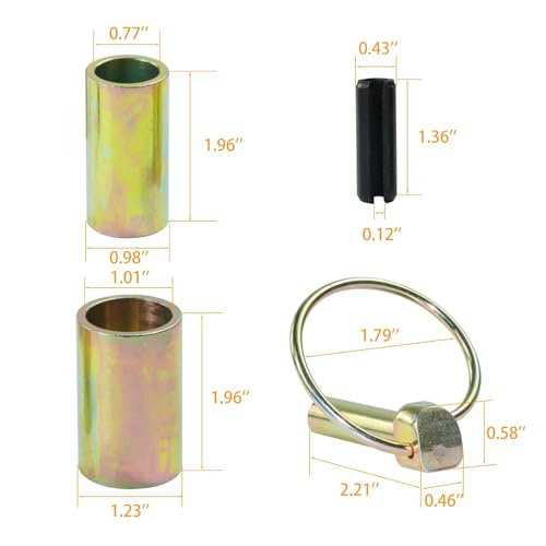 [Upgraded] 3 Pack TK95029 Cat 1 Quick Hitch Adapter Bushings - color: A3 3xTK95029