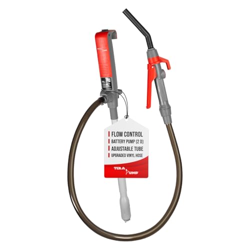 TERA PUMP 2nd Gen Multipurpose Battery Powered Fuel Transfer Pump - style: Battery Powered - 39.4" Hose
