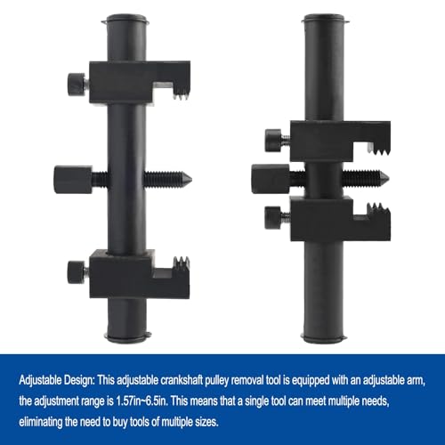 Adjustable Crankshaft Pulley Puller Tool
