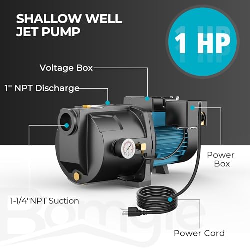 LEO Shallow/Deep Well Jet Pump - size: Non-convertible