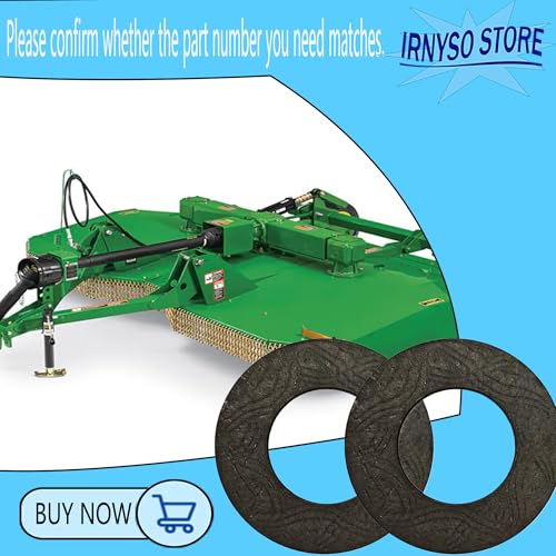 Replacement PTO Clutch DISC/Clutch Lining fits John Deere Rotary Cutter 2018 W44285 SW04543 Ford A-84011442 New Idea 527541 OD: 5.6" X ID: 3" (2pack)