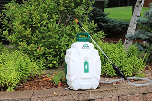 Master Manufacturing Revolt Lithium-Ion Series Rechargeable 4 Gallon Backpack Sprayer - 1.0GPM White