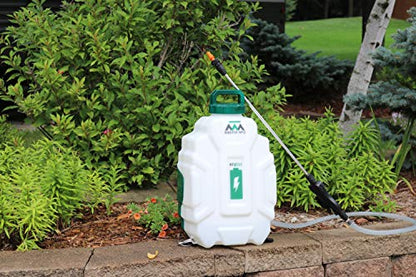 Master Manufacturing Revolt Lithium-Ion Series Rechargeable 4 Gallon Backpack Sprayer - 1.0GPM White