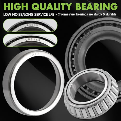 Jeemiter L44649 L68149 Trailer Bearing Kit 4 Sets 3500LB #84 Spindle Dexter - size: L44649 4Sets