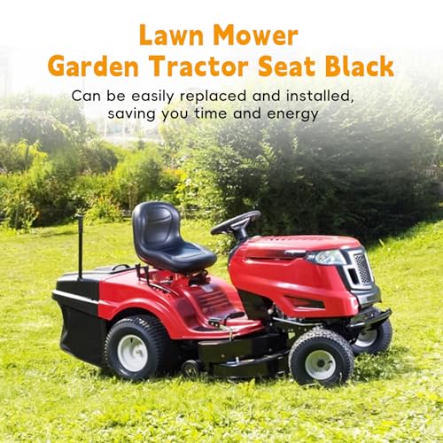 Lawn Mower Garden Tractor Seat Black