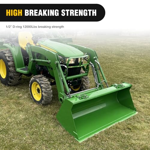 Nilight 1/2" Heavy Duty Trailer D Ring Tie Down Anchors with Backing Plates - color: Dark Green, size: D Ring