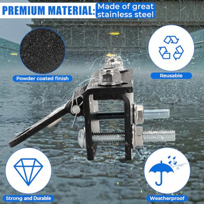 Upgraded Universal Snowmobile Bumper Sled Trailer Hitch Tow Hitch