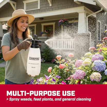 CHAPIN 10031 88-Oz Hand Pump Sprayer for Lawn, Garden & Weed Control - size: 68 ounces