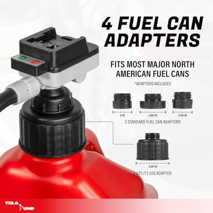 TERA PUMP Cordless Battery Powered Liquid Transfer Pump (4.0 GPM) - style: Manual Nozzle