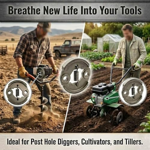 Centrifugal Clutch for 43cc 52cc Earth Auger, Tiller & Predator