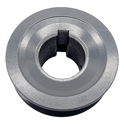 BK22-1 V Belt Pulley, 2.35 inch OD, 1 inch Bore,Cast Iron Material, BK Single Groove v Belt Pulleys for "4L" or "A" and "5L" or "B" Belts - size: 2.35 inch OD, 1 inch Bore, style: 1 Groove